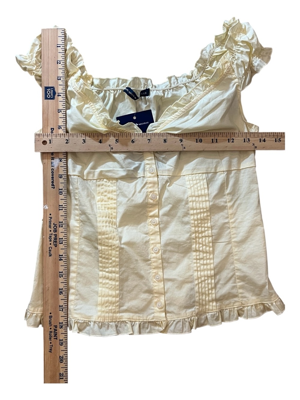 Brandy Melville Elena Top in Butter Yellow - Picture 6 of 12